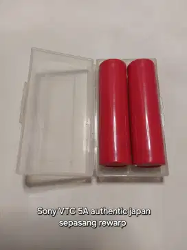 Battery 18650 baterai 18650 battery sony vtc 5a original