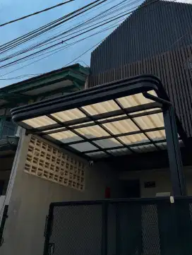 Kanopi atap alderon rs