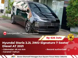 [ GARANSI 1TH ] Hyundai Staria 2.2L 2WD Signature 7Seater AT 2021/2022