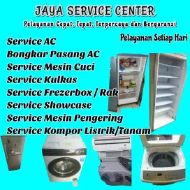 Service AC Bongkar AC Pasang AC Servis Mesin Cuci Kulkas Frezer Benowo