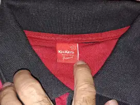 Baju Pakaian Polo Shirt Kickers Original