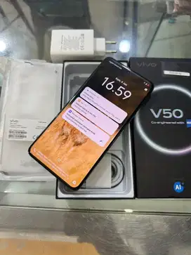 VIVO V50 5G 12/256 full set on garansi