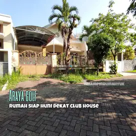 Rumah siap huni di Araya golf Malang