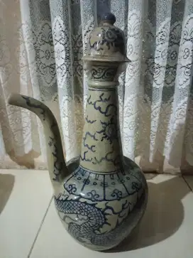 Keramik teko antik tinggi 50 cm, harga satuan