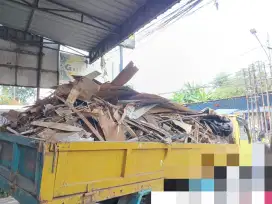 Jasa buang tanah dan barang bekas