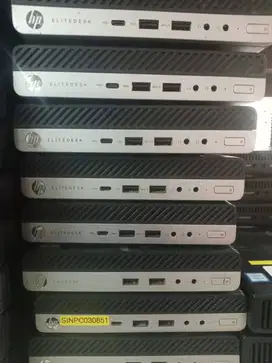 HP EliteDesk 800 G4 SFF | Core i5 Gen 6 | RAM 8GB | SSD 256GB | PC