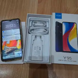 Hp vivo Y95 bekas mulus jarang di pakai
