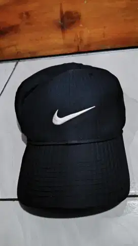 TOPI NIKE LEGACY91 DRI-FIT CAP ORIGINAL BLACK RUNNING GOLF