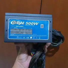 Powersuply Pure 500W 80+ || Segel aman, Siap pakai