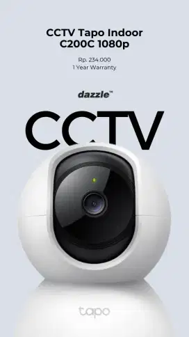 CCTV TAPO C200C GARANSI 1 TAHUN