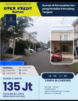 Over Rumah di Serpong Paradise Tangsel