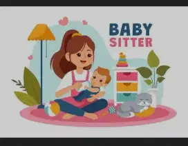 Dicari baby sitter, momong anak 5thun