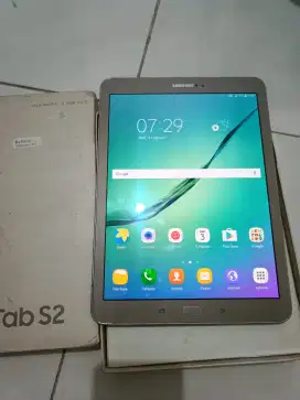 Samsung Tab S2 9.7 unit+dus resmi sein Normal Minus Retak Sehelai
