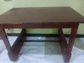 Meja jati jual apa adanya