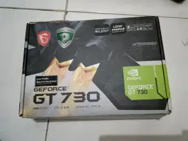 MSI GeForce GT 730 graphics card kondisi bekas (mulus seperti baru)
