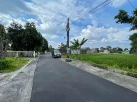 2 Menit Pasar Cebongan, 350 Jt NEGO Tanah Murah Mlati; SHM Siap AJB