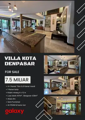 Dijual Villa Mewah kota Denpasar