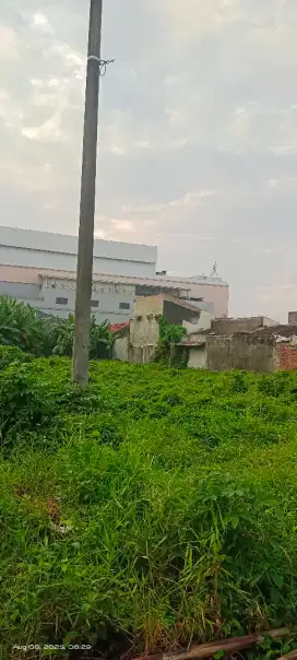 Jual tanah kavling luas 136 M2 perumnas teluk Jambe karawang