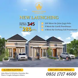 Soft Launching Rumah Mewah Harga ramah diprambanan
