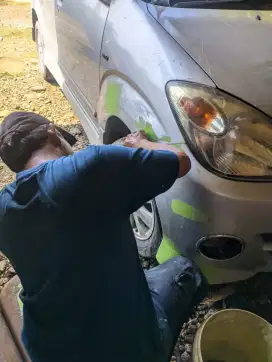 Jasa cat body repair Mobil termurah dan berkualitas