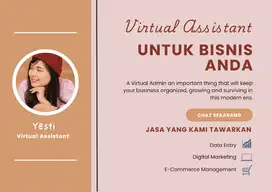 JASA VIRTUAL ASSISTANT UNTUK BISNIS ANDA (E-COMMERCE)