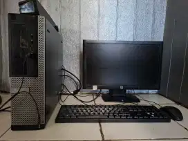Dijual PC Komputer Set Lengkap (PC, Monitor, Keyboard, Mouse)