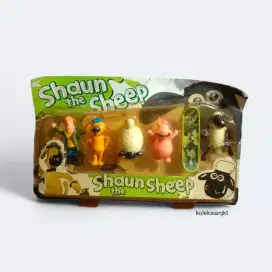 Vtg Figure Shaun The Sheep Set