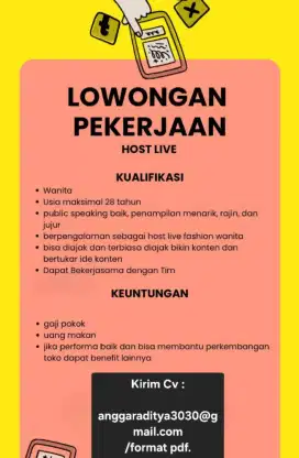 HOST LIVE STREAMING