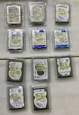 Harddisk Bekas Laptop dan PC sudah di tes sentinel