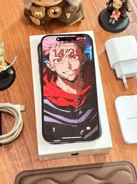 Iphone 15 Pro 128GB Black Titanium Ex Ibox Fullset Like New