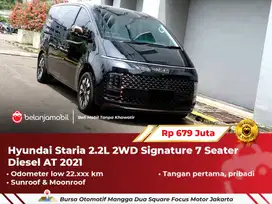 [ LOW KM ] Hyundai Staria 2.2L 2WD Signature 7 Seater Diesel 2021/2022