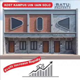 Tanah Kavling Dekat 2 Kampus Besar UIN / IAIN & UMS, Ideal Bangun Kost