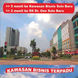 Tanah KavliTanah Kavling 3 menit dari RS. Dr Oen Solo Baru, Terjangkau
