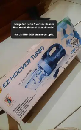 Vacum Cleaner atau penyedot Debu