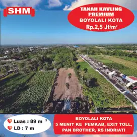 Rumah 5 menit ke Exit Toll, Pan Brother Boyolali, RS Indriati, Pemkab