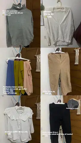 Preloved baju pribadi