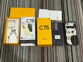 Realme c75 NFC 8/128 mulus 1000% like new fullset garansi panjang