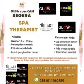 Di Butuhkan Therapist Wanita.