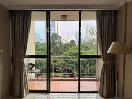 Apartemen Furnished 3BR Taman Rasuna, View Perkotaan, Jakarta
