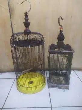 Sepasang jabo dan kandang