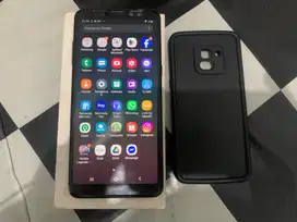 Samsung A8 Plus 2018 Anti spy + Case