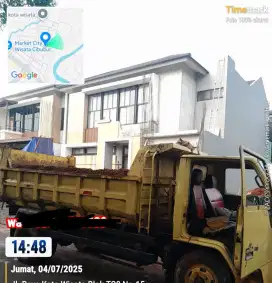 Jasa buang puing proyek sampah murah jual urugan