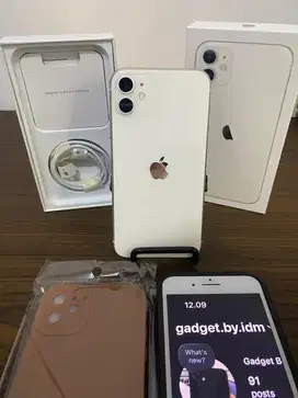iPhone 11 Putih 128GB NEGO iRemoval PRO Wifi only