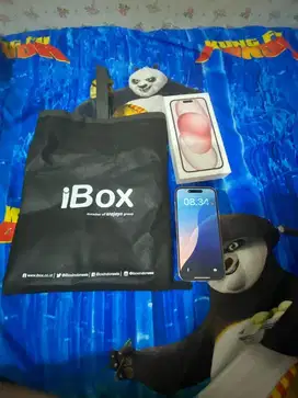 Iphone 15+ 128 GB PINK  IBOX ( Belum Pernah Dipakai)