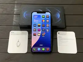 iPhone 12 Pro Max 256gb Pasific Blue iBox Fullset Original
