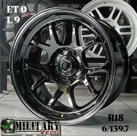JF Nero Flowforming R18 Blackchrome