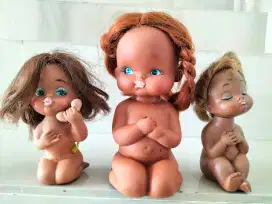 3 Boneka Karet Made in Jepang