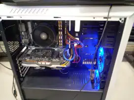 CPU AMD RYZEN 5 RAM 8GB SSD 250GB VGA NVIDIA GTX 1060 3GB SIAP PAKAI