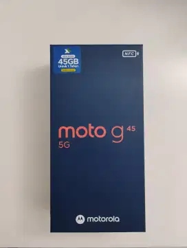 MOTOROLA G45 5G RAM 8/256GB BARU/SEGEL