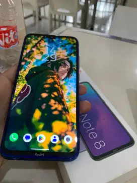 Xiaomi Redmi Note 8 Ram 4/64gb Lengkap Mulus